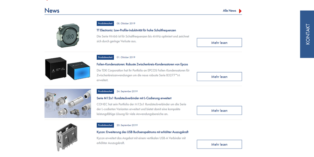 Website Relaunch, Bild 2 von 3