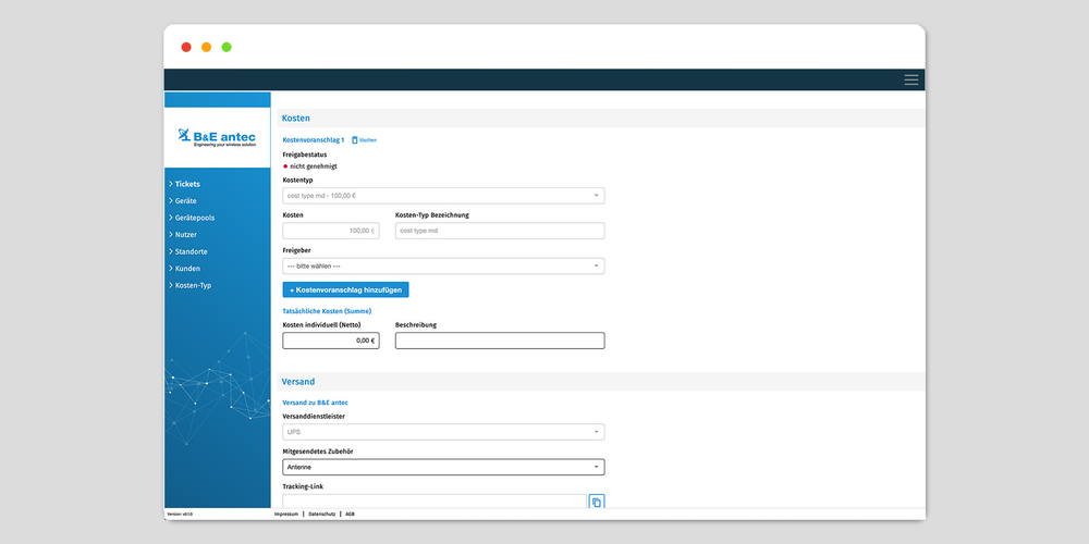 Ticketsystem, Bild 3 von 3