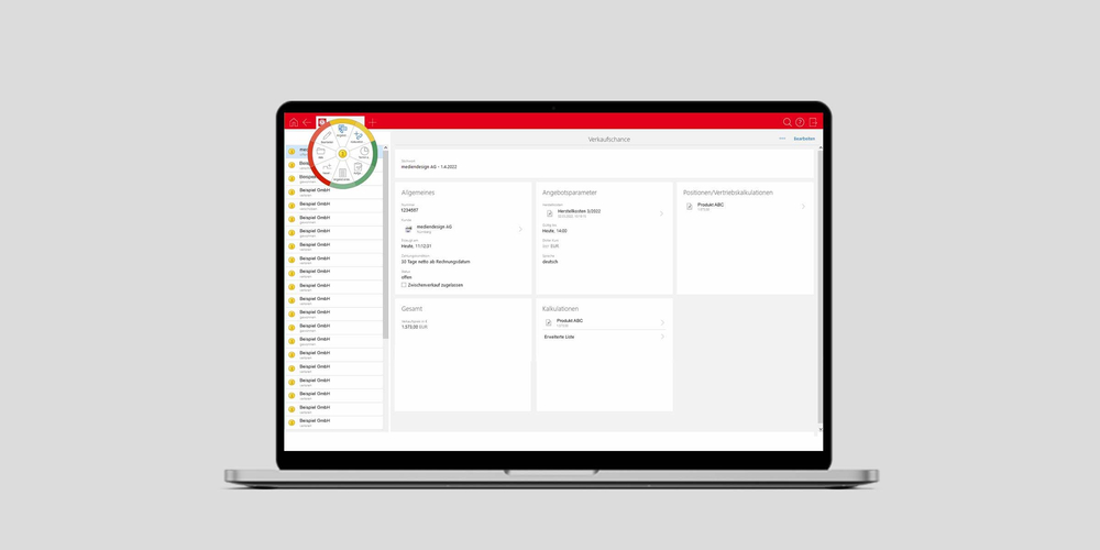 Einführung des CRM-Systems genesisWorld, Bild 2 von 3
