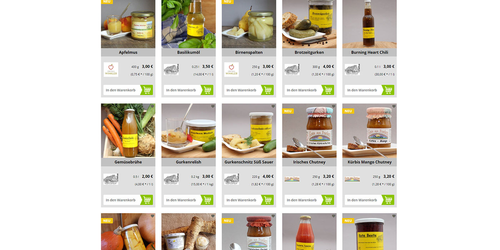 Online Marktplatz für regionale Produkte, Bild 2 von 3