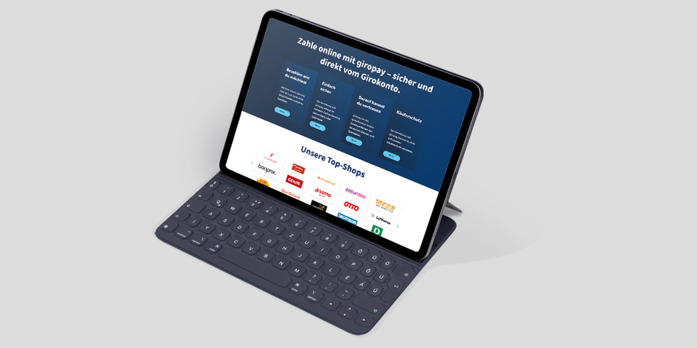 Giropay Website Relaunch, Bild 2 von 3