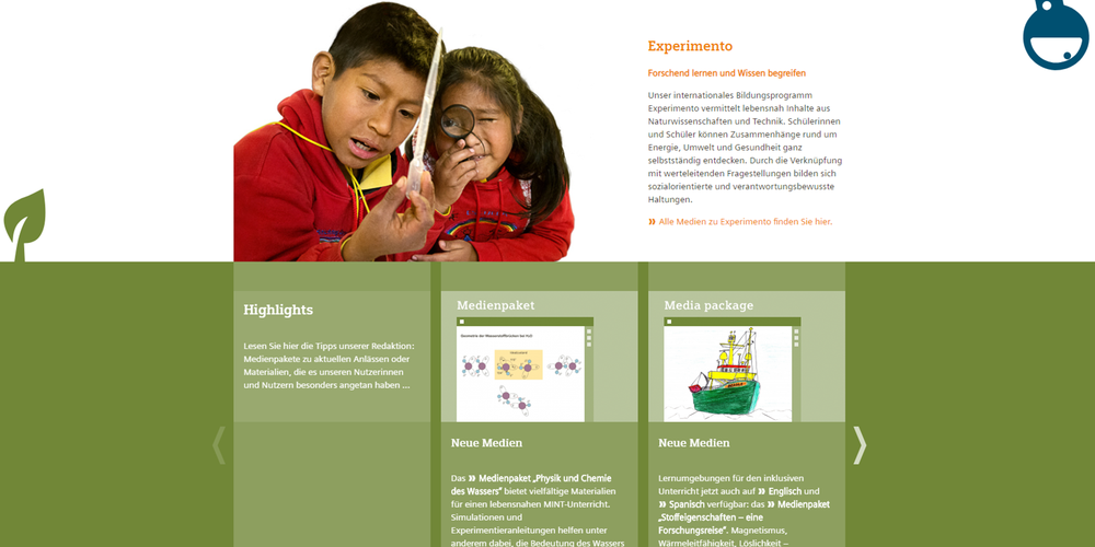 Konzeption/Design Medienportal, Bild 2 von 3